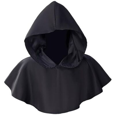 PUXZYAX Funkadelic Hooded Cloak Halloween Witch Cloak Transform Routine PUXZYAX Funkadelic Hooded Cloak Halloween Witch Cloak Transform Routine