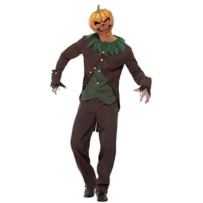 Smiffys Halloween Officially Licensed Goosebumps Jack O Lantern Adult Fancy Dress Costume Size Medium 38" / 40 Smiffys Halloween Officially Licensed Goosebumps Jack O Lantern Adult Fancy Dress Costume Size Medium 38" / 40
