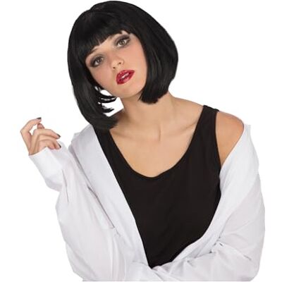 Bristol Novelty BW783 Mia Wig Black, One Size Halloween Bristol Novelty BW783 Mia Wig Black, One Size Halloween