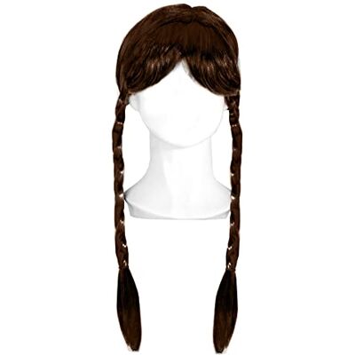 I LOVE FANCY DRESS Ladies Oktoberfest Brown Plait Wig Pack of 1 Brown Wig with Two Long Plaits Adults Oktoberfest Bavarian Fancy Dress Costume Accessory I LOVE FANCY DRESS Ladies Oktoberfest Brown Plait Wig Pack of 1 Brown Wig with Two Long Plaits Adults Oktoberfest Bavarian Fancy Dress Costume Accessory