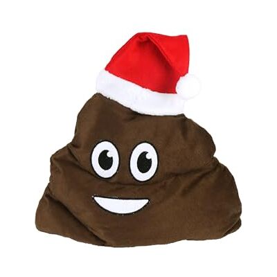 jokeshop Christmas Party Hats Novelty Selection Xmas Santa Elf Reindeer Festive Fancy Dress Adult Hat (Christmas Poop Hat) jokeshop Christmas Party Hats Novelty Selection Xmas Santa Elf Reindeer Festive Fancy Dress Adult Hat (Christmas Poop Hat)