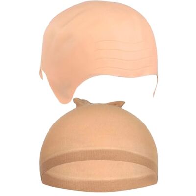 Pryon Extended-Length Bald Cap for Adults & Kids, Realistic Bald Caps, Halloween Cosplay Hat Costume Essential, Stretchable Pitbull Bald Cap, Bold Design Bald Wig Accessory Pryon Extended-Length Bald Cap for Adults & Kids, Realistic Bald Caps, Halloween Cosplay Hat Costume Essential, Stretchable Pitbull Bald Cap, Bold Design Bald Wig Accessory