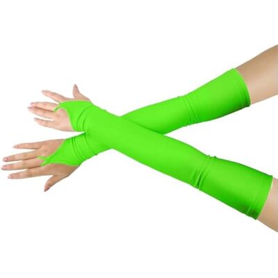 WZDD Girls' Boys' Adults' Halloween,Carnival party,Gothcostume,Dance accessory Makeup Fingerless Over Elbow Cosplay Costume Gloves WZDD Girls' Boys' Adults' Halloween,Carnival party,Gothcostume,Dance accessory Makeup Fingerless Over Elbow Cosplay Costume Gloves