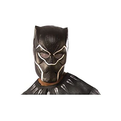 Rubies Rubie's Marvel: Avengers 4 Black Panther Adult Half-Mask Adult Costume Rubies Rubie's Marvel: Avengers 4 Black Panther Adult Half-Mask Adult Costume