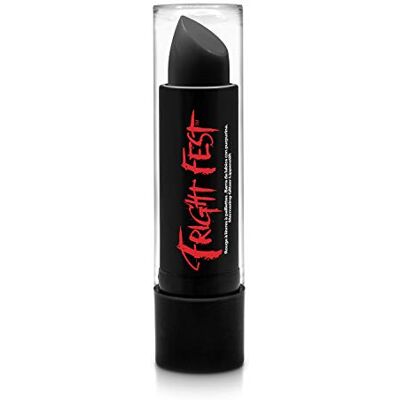 Fright Fest Black Lipstick for Halloween by Sfx makeup for Fancy Dress costumes, halloween face paints looks great with fake blood, liquid latex, scar wax use as body paint (Black Dracula) Fright Fest Black Lipstick for Halloween by Sfx makeup for Fancy Dress costumes, halloween face paints looks great with fake blood, liquid latex, scar wax use as body paint (Black Dracula)