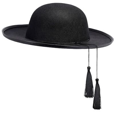 W WIDMANN MILANO Party Fashion Priest Felt withRim Party Theme Hats Caps & Headwear for Fancy Dress Costumes Accessory W WIDMANN MILANO Party Fashion Priest Felt withRim Party Theme Hats Caps & Headwear for Fancy Dress Costumes Accessory