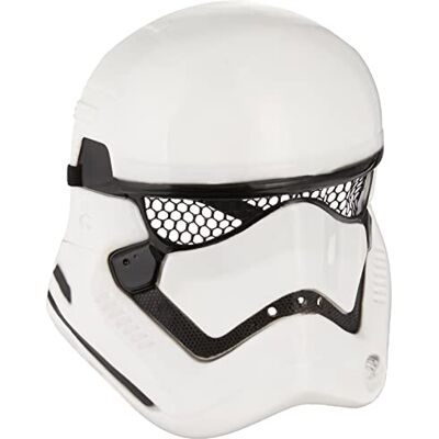 Rubies Star Wars Ep VII Child's Stormtrooper Half Mask with Back Strap Rubies Star Wars Ep VII Child's Stormtrooper Half Mask with Back Strap