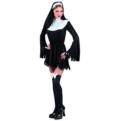 Boland 83817, adult costume, sexy nun, black Boland 83817, adult costume, sexy nun, black