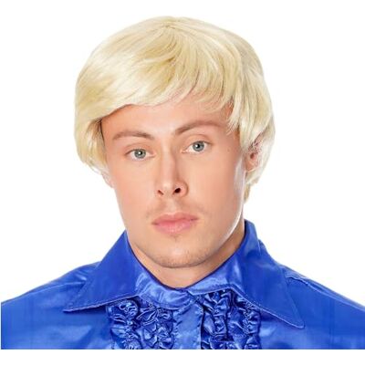 Bristol Novelty Side Parting Blond Wig, Adult Fancy Dress Accessory, One Size Bristol Novelty Side Parting Blond Wig, Adult Fancy Dress Accessory, One Size