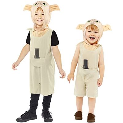 amscan 9914634 Baby Officially Licensed Dobby World Book Day Fancy Dress Costume Age: 0-6 Months, Beige amscan 9914634 Baby Officially Licensed Dobby World Book Day Fancy Dress Costume Age: 0-6 Months, Beige