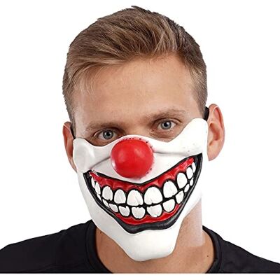 Stylex Halloween Latex Half Mask Fancy dress Cosplay Clown Skull Costume Accessories Stylex Halloween Latex Half Mask Fancy dress Cosplay Clown Skull Costume Accessories