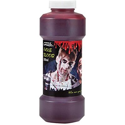 amscan 500ml Fake Blood Bottle Red amscan 500ml Fake Blood Bottle Red