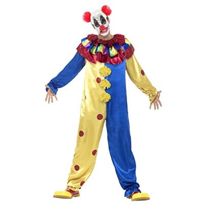 Smiffys Halloween Officially Licensed Goosebumps Clown Adult Fancy Dress Costume Size Medium 38" / 40 Smiffys Halloween Officially Licensed Goosebumps Clown Adult Fancy Dress Costume Size Medium 38" / 40