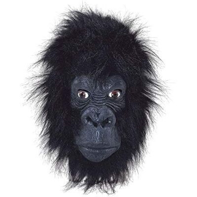 Bristol Novelty BM262 Gorilla Closed Mouth Mask, One Size Bristol Novelty BM262 Gorilla Closed Mouth Mask, One Size