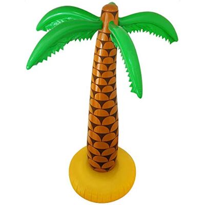 HENBRANDT 2 x Inflatable Palm Tree 168cm Blow Up Summer Hawaiian Party Fancy Dress Prop HENBRANDT 2 x Inflatable Palm Tree 168cm Blow Up Summer Hawaiian Party Fancy Dress Prop