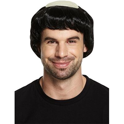 HENBRANDT Adult Friar Monk Bald Head Religious Medieval Wig Hair Piece Fancy Dress Costume HENBRANDT Adult Friar Monk Bald Head Religious Medieval Wig Hair Piece Fancy Dress Costume
