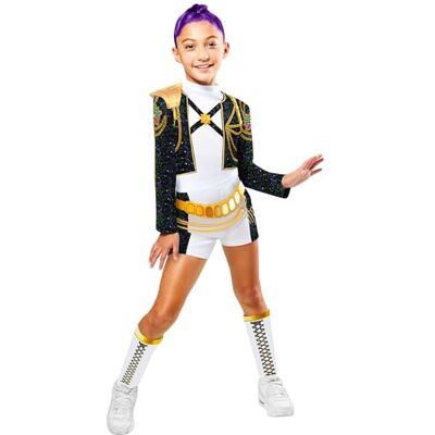 Rubies Official Netflix K-Pop Demon Hunters Deluxe Rumi Golden Child Costume, Kids Fancy Dress, Size Age 7-8 Years Rubies Official Netflix K-Pop Demon Hunters Deluxe Rumi Golden Child Costume, Kids Fancy Dress, Size Age 7-8 Years
