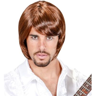 W WIDMANN MILANO Party Fashion 70s Pop Star Bjorn Boxed Wig for Hair Accessory Fancy Dress W WIDMANN MILANO Party Fashion 70s Pop Star Bjorn Boxed Wig for Hair Accessory Fancy Dress
