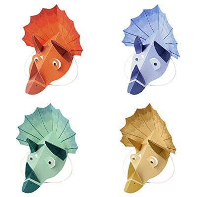 Meri Meri Dinosaur Kingdom Party Hats (Pack of 8) Meri Meri Dinosaur Kingdom Party Hats (Pack of 8)