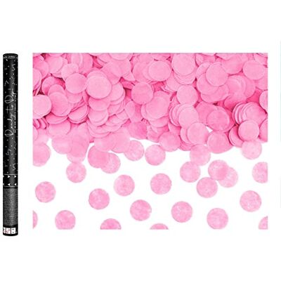 PartyDeco Pink Confetti Cannon Tube for Gender Reveal Party (Female) PartyDeco Pink Confetti Cannon Tube for Gender Reveal Party (Female)