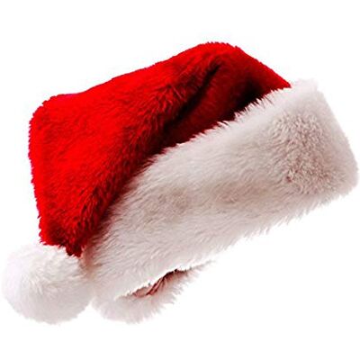 meioro Meiwash Santa Hat Christmas Hat Christmas Luxury Plush Child Adult Decoration Christmas Family Party Supplies (Teenager (between 6-14 years, 1pc) meioro Meiwash Santa Hat Christmas Hat Christmas Luxury Plush Child Adult Decoration Christmas Family Party Supplies (Teenager (between 6-14 years, 1pc)