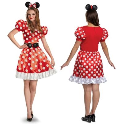 Smiffys Disney Minnie Mouse Classic Costume - Costumes Smiffys Disney Minnie Mouse Classic Costume - Costumes