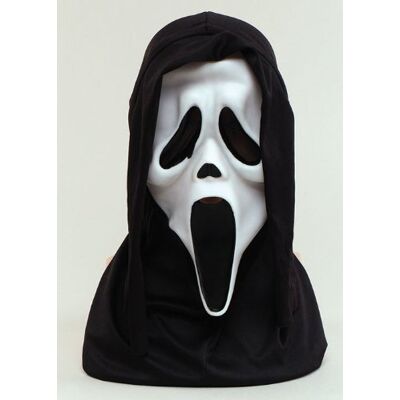 Bristol Novelty Adult Halloween Fancy Dress Scream Mask Bristol Novelty Adult Halloween Fancy Dress Scream Mask