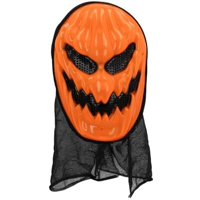 Boland Face Mask with Hood, Mask for Costumes, Halloween and Carnival Boland Face Mask with Hood, Mask for Costumes, Halloween and Carnival