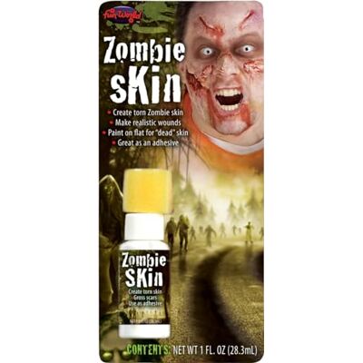 Fun World Liquid Latex Zombie Skin Standard Fun World Liquid Latex Zombie Skin Standard