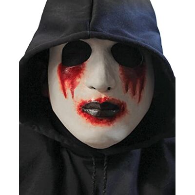 Horror-Shop Bloody Creepypasta Zalgo Half Mask Horror-Shop Bloody Creepypasta Zalgo Half Mask
