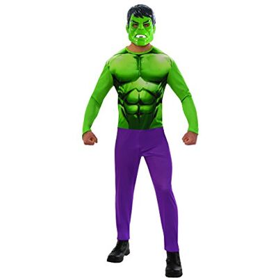 Rubies 820956-M Hulk Costume, Men, Green, M Rubies 820956-M Hulk Costume, Men, Green, M