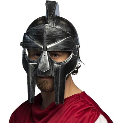 Boland 01388 Gladiator Helmet, Comb, Headgear, Carnival, Theme Party Boland 01388 Gladiator Helmet, Comb, Headgear, Carnival, Theme Party