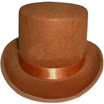 PURPLELILY Roll Brims Tall Top Hat for Adult Bowlers Hat Magicians Hat Halloween Party Hat Cosplay Costume Stage Show Headwear PURPLELILY Roll Brims Tall Top Hat for Adult Bowlers Hat Magicians Hat Halloween Party Hat Cosplay Costume Stage Show Headwear