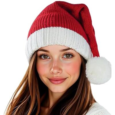 SULOLI Christmas Hat Adult Xmas Santa Hat Christmas Costume Party Supplies SULOLI Christmas Hat Adult Xmas Santa Hat Christmas Costume Party Supplies