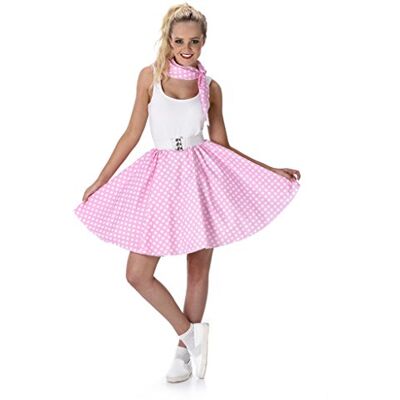 Rubies - 50s Pink Dot - Pink - Polka Dot - Costume Rubies - 50s Pink Dot - Pink - Polka Dot - Costume