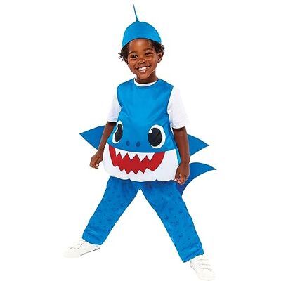 amscan (PKT) (9913324) Child Boys Baby Shark Blue Daddy Costume (3-4yr) amscan (PKT) (9913324) Child Boys Baby Shark Blue Daddy Costume (3-4yr)