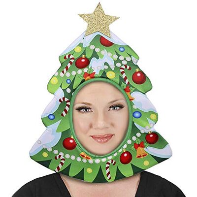 TINAYAU Creative Christmas Hat Funny Christmas Tree Lucky Bag Headgear Xmas Party Supplies Accessories Headwear Role Play Stage Performance Props Novelty Santa Costume Cosplay Decorations TINAYAU Creative Christmas Hat Funny Christmas Tree Lucky Bag Headgear Xmas Party Supplies Accessories Headwear Role Play Stage Performance Props Novelty Santa Costume Cosplay Decorations