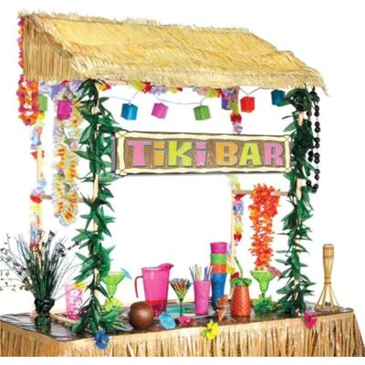 amscan HUT TIKI BAR amscan HUT TIKI BAR
