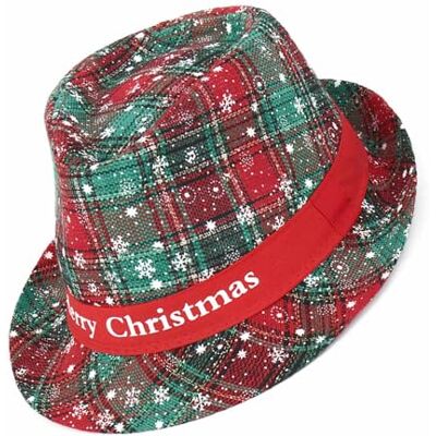 FANGZESHI Festival Christmas Hat, Gentleman Hat, Costume Headwear Christmas Costume Hat, Women Men, Holiday Party Celebration, Snowflake Pattern, Stage Props, Adult FANGZESHI Festival Christmas Hat, Gentleman Hat, Costume Headwear Christmas Costume Hat, Women Men, Holiday Party Celebration, Snowflake Pattern, Stage Props, Adult