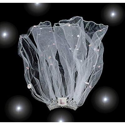 Alandra Birthdays Alandra Party Flashing Veil Comb with 'L' Plate Alandra Birthdays Alandra Party Flashing Veil Comb with 'L' Plate