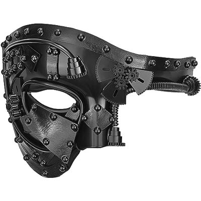 Balinco Steampunk Half Mask (Black) Balinco Steampunk Half Mask (Black)