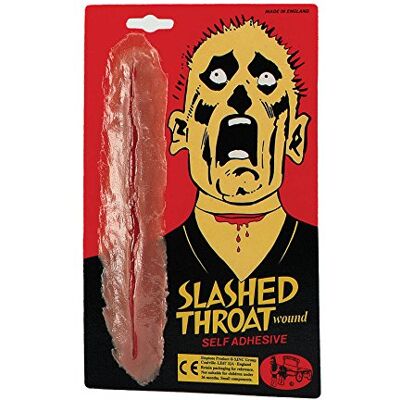 Bristol Novelty Halloween Party Scary Makeup Monster Zombie Fake Slashed Throat Wound Uk Bristol Novelty Halloween Party Scary Makeup Monster Zombie Fake Slashed Throat Wound Uk