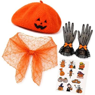WRWIZDR Halloween Costume Accessory Set for Themed Party Styling and Role-Play WRWIZDR Halloween Costume Accessory Set for Themed Party Styling and Role-Play