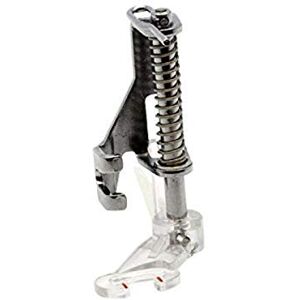 Alfa Quilting Embroidery Open Presser Foot (Low Fitting, Transparent Foot with Stainless Steel Shaft) Accessory for Sewing Machine Alfa Quilting Embroidery Open Presser Foot (Low Fitting, Transparent Foot with Stainless Steel Shaft) Accessory for Sewing Machine