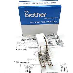 LNKA Open Toe Even Feed Walking W/Guide Sewing Machine Presser Foot SA188 for Brother F033N F033 XC2214002 LNKA Open Toe Even Feed Walking W/Guide Sewing Machine Presser Foot SA188 for Brother F033N F033 XC2214002