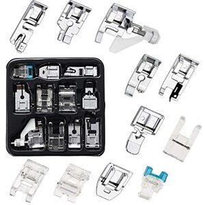 Windman Presser Feet Set 11Pcs Snap On Sewing Machine Foot for Brother Singer Janome Babylock Kenmore Low Shank Sewing Machine Use Windman Presser Feet Set 11Pcs Snap On Sewing Machine Foot for Brother Singer Janome Babylock Kenmore Low Shank Sewing Machine Use
