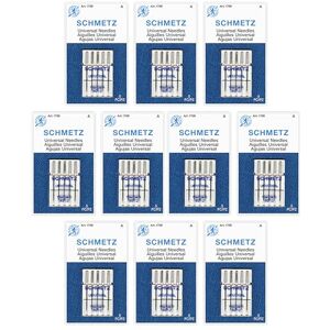 Schmetz 50 Universal Sewing Machine Needles Size 80/12 Box of 10 Cards Schmetz 50 Universal Sewing Machine Needles Size 80/12 Box of 10 Cards