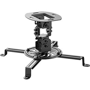 conecto SA-CC50280-B Ceiling Mount for Projectors, Tiltable (+/-15°), 360° Rotatable Ceiling Distance 15 cm, Maximum Load 13.5 kg, Universal Mounting Range 5.4-32 cm, Black conecto SA-CC50280-B Ceiling Mount for Projectors, Tiltable (+/-15°), 360° Rotatable Ceiling Distance 15 cm, Maximum Load 13.5 kg, Universal Mounting Range 5.4-32 cm, Black