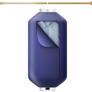 Uten Electric Portable Clothes Dryer, 600W Hanging Mini Detachable Dryer, 360° Dimensional Drying with Touchscreen and Timer for Light Clothes, Travel, Camping, Hotel, Apartment, Holds 3KG Uten Electric Portable Clothes Dryer, 600W Hanging Mini Detachable Dryer, 360° Dimensional Drying with Touchscreen and Timer for Light Clothes, Travel, Camping, Hotel, Apartment, Holds 3KG