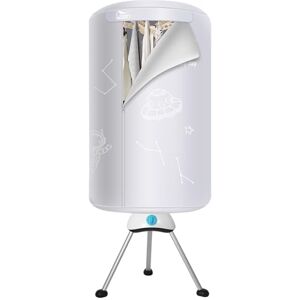 Uten Electric Clothes Dryer, Portable Clothes Dryer Indoor, 1000W 2-Tier Detachable Heated Electric Clothes Drying Rack with Time Setting for Home Apartment Laundry Uten Electric Clothes Dryer, Portable Clothes Dryer Indoor, 1000W 2-Tier Detachable Heated Electric Clothes Drying Rack with Time Setting for Home Apartment Laundry